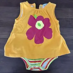 marimekko 花柄ロンパース マリメッコ