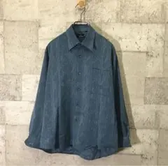 【GIANFRANCO】ペイズリー柄シャガードシャツ