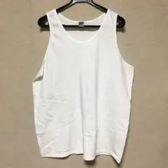新品 GILDAN ギルダン タンクトップ ホワイト 白 XL