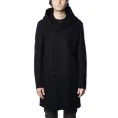 美品 attachment フーデッドコート