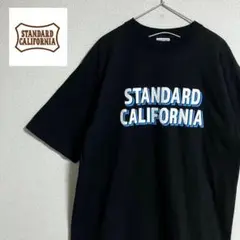 試着のみ　スタンダードカリフォルニア ロゴ Tシャツ　ブラック　XL