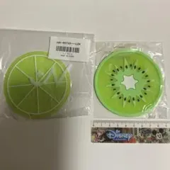 シリコン製ライム・キウイコースター