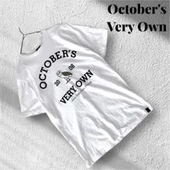 October's Very Own (S) Tシャツ 半袖 英字 ホワイト 白