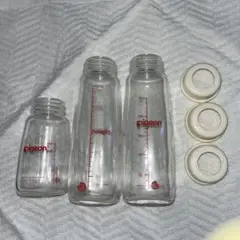 【ガラス製】ピジョン哺乳瓶3本セット