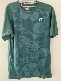 YONEX 花柄 半袖シャツ JP Mサイズ