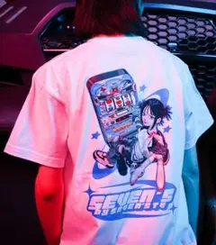 【値下】SEVEN'S TV スロヘラ Tee (白) XLサイズ 新品未開封品