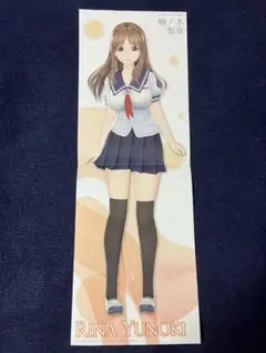 【非売品】フォトカノ 柚ノ木梨奈 ロング サイズ 二つ折り ポスター