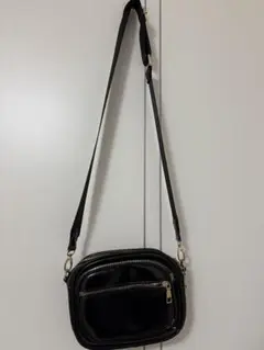 レトロガール ショルダーバッグ ブラック