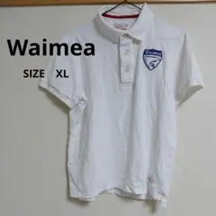 ・Waimea ワイメア　ポロシャツ　白　XLサイズ