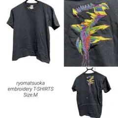 ryomatsuoka embroidery T-SHIRTS 刺繍tシャツ