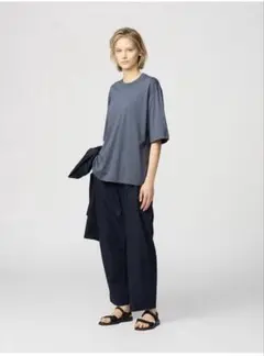 UNIQLO U スーピマコットンオーバーサイズT gray XXL