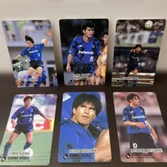 Jリーグチップス1993年 ガンバ大阪 選手カード6点セット