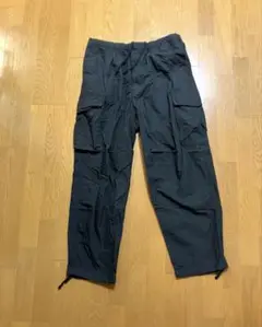 UNIQLO メンズ　カーゴパンツ　黒【L】