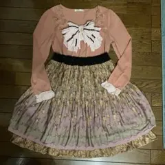 お値下げ！⑧ アクシーズファム　axesfemme セットアップ