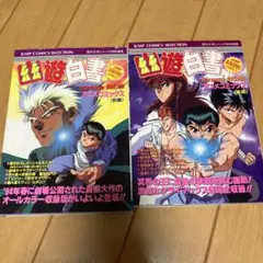 幽遊白書アニメコミックス 冥界死闘篇 炎の絆 前編 後編 2冊セット