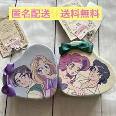 ディズニー　ラプンツェル＆フリン　ハートポーチ　しまむら×ちはるコラボ　アリエル