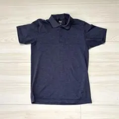 UNIQLO ユニクロ　ドライポロシャツ ネイビー　半袖　サイズS