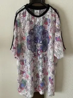 スカラー　　スカラーマーク✗pop総柄レースチュニック