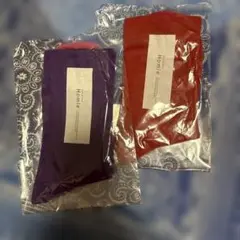 Homie 赤と紫ソックス　フリーサイズ
