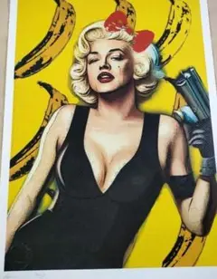 マリリン・モンロー直筆サイン入り超大型写真…Marilyn Monroe マリリン・モンロー直筆サイン入り2Lサイズ写真…Marilyn Monroe