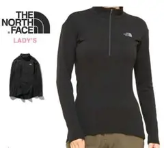 THE NORTH FACE ロングスリーブホットジップアップ長袖Tシャツ S