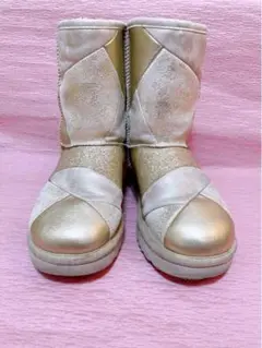 UGG グリッターパッチワークブーツ23cm