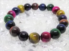★【ミックスタイガーアイ】天然石ブレスレットパワーストーン