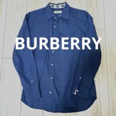 バーバリー BURBERRY ストレッチコットンシャツ 袖バーバリー柄