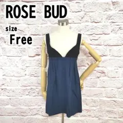 【F】ROSE BUD ローズバッド レディース ワンピース ゆったり 可愛い