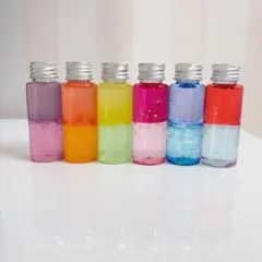 センサリーボトル　バイカラーボトル　6本セット
