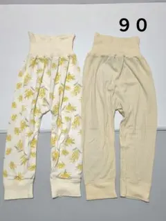 テータテート　ベビーパジャマ 90腹巻パンツ２枚