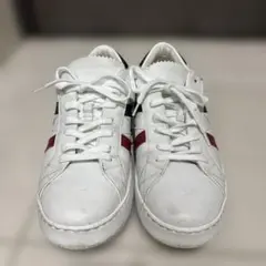 MONCLER ホワイトレザースニーカー