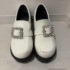 アベイル Avail 厚底 ローファーパンプス スクエアビジュー 地雷系 量産型