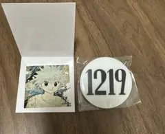 ハンターハンター キルア アクリルバッジ ステッカー