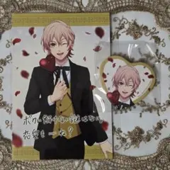 うたプリ HE★VENS LOVE AFFAIR ハート缶バッジ　帝ナギ