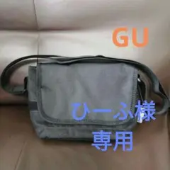新品☆GU ジーユー ミニメッセンジャーバッグ ブラック