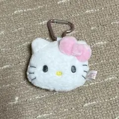 サンリオ ハローキティ フェイス形マスコットホルダー ピンク