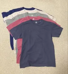 ユニクロ クルーネックTシャツ5枚セット