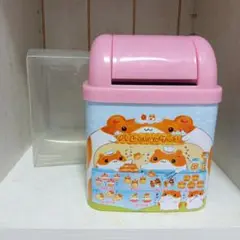 ハムchanケーキ　ゴミ箱　ダストボックス　クーリア　平成レトロ　レア