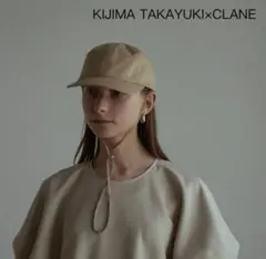 おはぎ様CLANE ストラップ付きキャップ　美品 おはぎ様CLANE ストラップ付きキャップ 美品 帽子 - 帽子