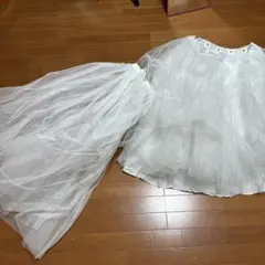 パニエ　素材　2着