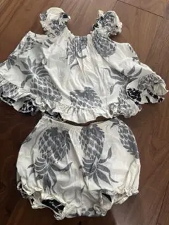 パイナップル柄セットアップ