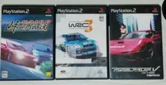 【ps2】KAIDO峠の伝説 WRC 3 リッジレーサーV（送料込み）