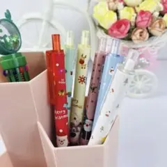 クリスマス雑貨 ボールペン サンタクロース クリスマスツリー トナカイ