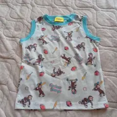 新品　おさるのジョージ　タンクトップ　100センチ