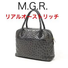 H991-36◾️ M.G.R. リアルオーストリッチ 　トートバッグ