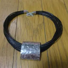 ハンマードメタルパーツ チョーカー