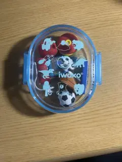 iwako 消しゴムセット 透明ケース入り