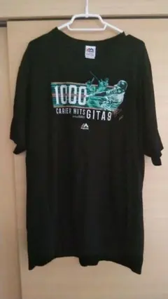 柳田悠岐 1000本安打記念 Tシャツ XL