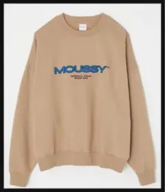【MOUSSY】PATCH WORK LOGO プルオーバー トレーナー